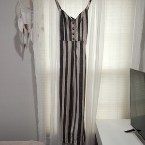 Striped Jumpsuit